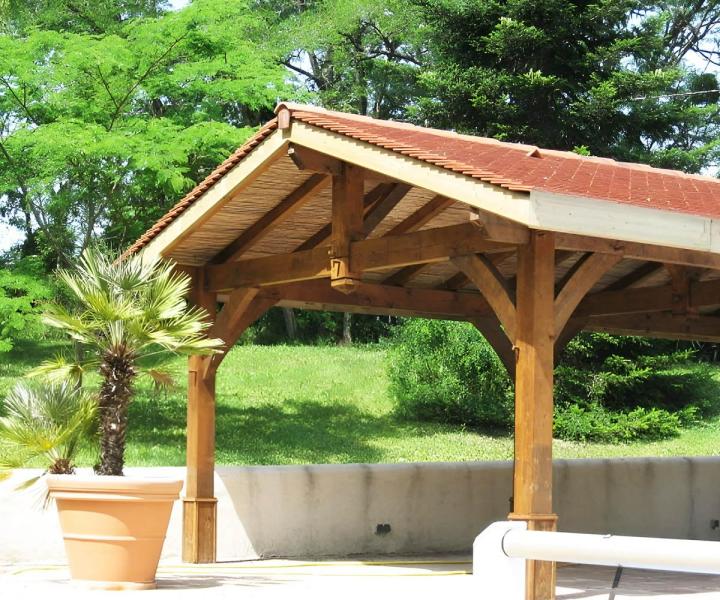 Fabricant d'extension de garage en bois Laluque